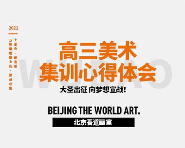 高三美术集训心得体会
