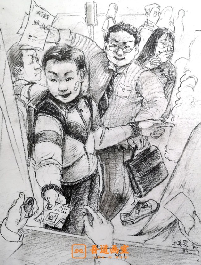 宋昊霖速写作品