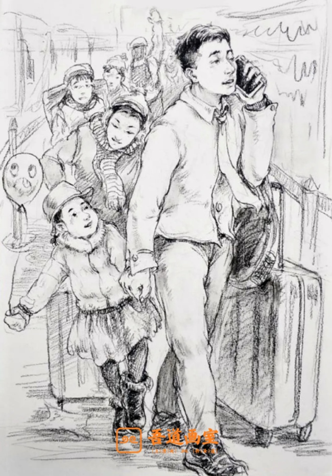 宋昊霖速写作品