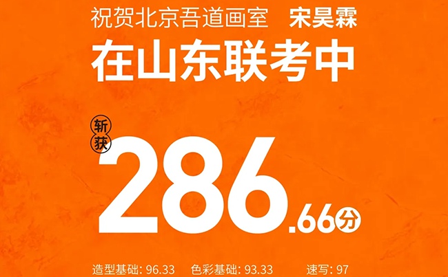 山东美术联考280分是什么水平