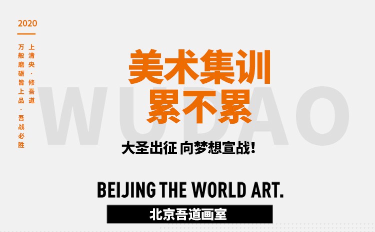 美术集训累不累