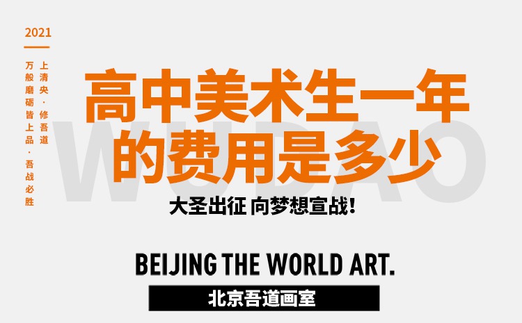 高中美术生一年的费用是多少（集训一年花多少钱）
